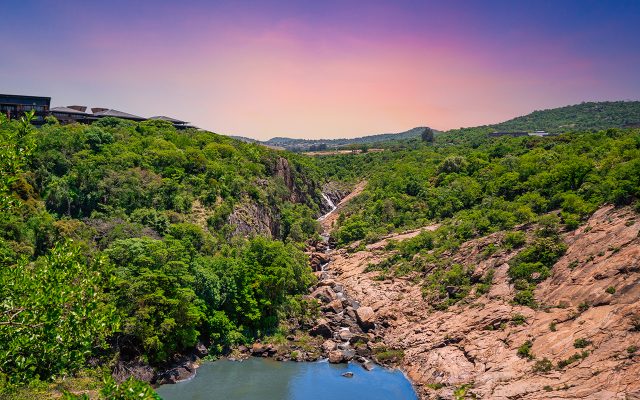 Linda imagem do Lowveld Botanical Gardens em Nelspruit na África do Sul