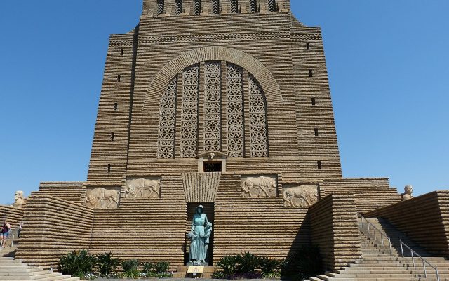 Esse é o monumento Voortrecker em Pretória na África do Sul