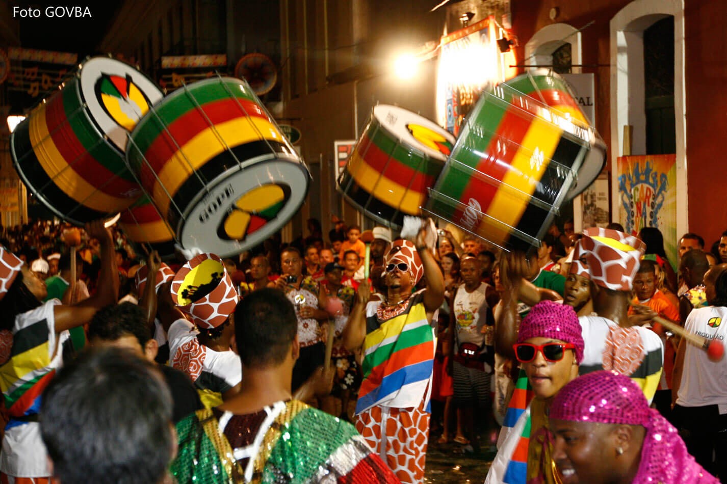 O olodum é uma das principais tradições de Salvador