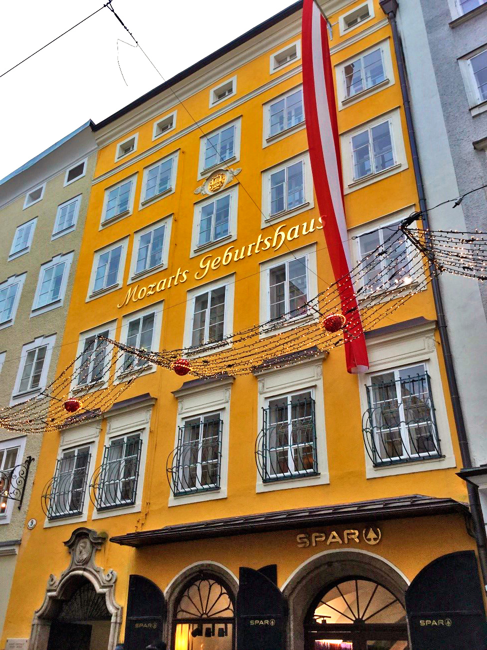 Mozarts Geburtshaus em Salzburg