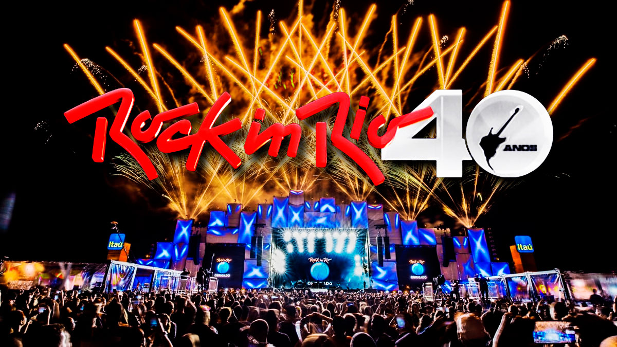 O Rock in Rio 2024 é especial já que é quando Rock in Rio completa 40 anos